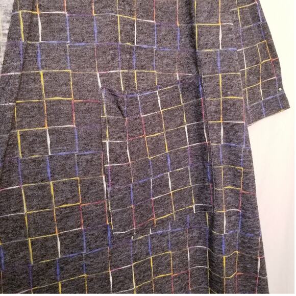 NWOT's - LuLaRoe Long Cardigan Duster Open Front Long Sleeves Multicolor Size S - Picture 5 of 9